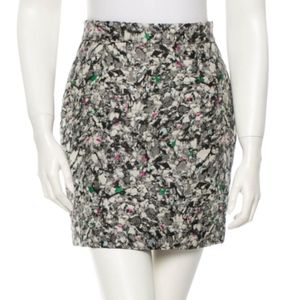 PROENZA SCHOULER mini printed skirt